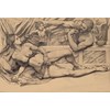 Adam Miller - "Mars and Venus" 2023 - Graphite and ink on paper - 40 x 60 cm, 15,5 x 23,5 in