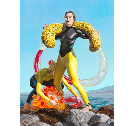 Jean-Pierre Roy - "Host Range" 2023 - Oil on panel - 61 x 45,5 cm, 24 x 18 in