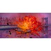 Taylor Schultek - "Unstable Connection" 2023 - Oil on linen - 91,5 x 183 cm, 36 x 72 in - $16,000 (+ 5% Danish art tax)