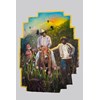 Manuel Hernandez - "A Morning in Sultepequito" 2023 - Oil on shaped canvas - 178 x 132 cm, 70 x 52 in