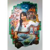 Manuel Hernandez - "Ely" 2023 - Acrylic on shaped canvas - 284,5 x 185,5 cm, 112 x 73 in