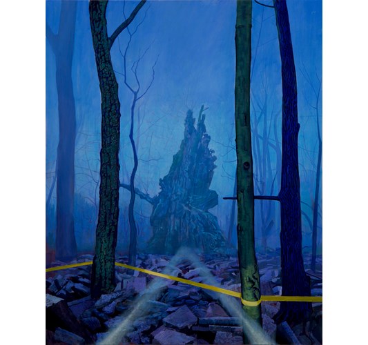 John Jacobsmeyer - "Great Old One" 2024 - Oil on panel - 76 x 61 cm, 30 x 24 in