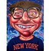 Works by - Tom Sanford "Portrait of the Artist at the End of 2023" - 2023 Acrylic on canvas - 122 x 91,5 cm, 48 x 36 in