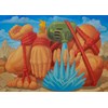 Zachary Lank - "Water Warden" 2024 - Oil on canvas - 92 x 127 cm, 36 x 50 in