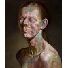 Works by Christian Rex Van Minnen - In Heaven Everything is Fine, 2019 - Oil on linen - 183 x 152,5 cm, 72 x 60 in