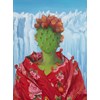 Jingyi Wang - “Prosperity Blossom #3” 2024 - Oil on linen - 60 x 45 cm, 24 x 17,8 in