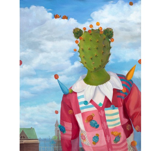 Jingyi Wang - “I Want Candies” 2023 - Oil on linen - 76 x 60 cm, 30 x 24 in