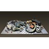 Jiannan Wu - "The Death of Dragon" 2024 - Acrylic on resin and metal, Edition of 3 + 1 AP - 20 x 99 x 56 cm, 8 x 39 x 22 in