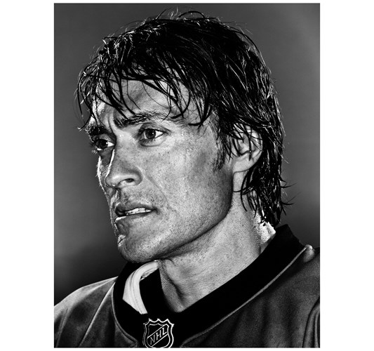 Rainer Hosch - “Teemu Selänne” 2011 - Archival Pigment Print on Hahnemühle Photo Rag Baryta, edition of 5 + 2 AP - 56 x 42 cm, 22 x 17 in