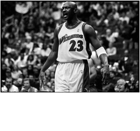 Rainer Hosch - “Michael Jordan” 2004 - Archival Pigment Print on Hahnemühle Photo Rag Baryta, edition of 5 + 2 AP - 75 x 114 cm, 30 x 45 in