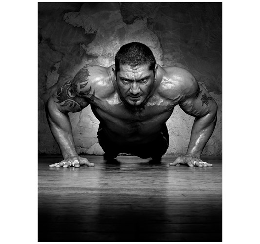 Rainer Hosch - “Dave Bautista” 2006 - Archival Pigment Print on Hahnemühle Photo Rag Baryta, edition of 5 + 2 AP - 56 x 43 cm, 22 x 17 in