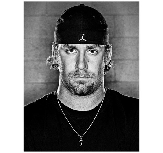 Rainer Hosch - "Ben Roethlisberger” 2006 - Archival Pigment Print on Hahnemühle Photo Rag Baryta, edition of 5 + 2 AP - 56 x 43 cm, 22 x 17 in