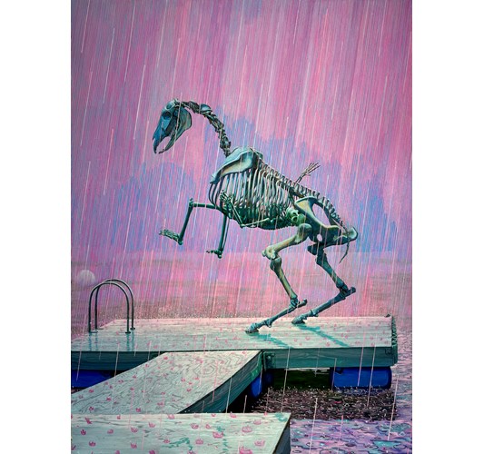 John Jacobsmeyer - “Departure” 2024 - Oil on linen - 122 x 92 cm, 48 x 36 in