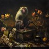 Martin Wittfooth - "The Alchemist" 2024 - Oil on canvas - 91,5 x 91,5 cm, 36 x 36 in