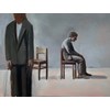 Rebecca Orcutt - ”Chair” 2025 - Oil on panel - 23 x 30 cm, 9 x 12 in