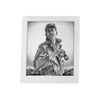 Jed Webster Smith - "Self Reflection Compositional Drawing", 2025 - Graphite on paper - 41 x 35 cm, 16 x 14 in (unframed), Framed in handmade poplar frame