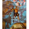 John Jacobsmeyer - "Planet 1989" 2018 - Oil on linen - 153 x 127 cm, 60 x 50 in