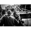 Rainer Hosch - Coffee with George, Milan 2010 - 17 x 22 in / 43 x 55 cm, 30 x 40 in / 76 x 101cm - Archival Pigment Print ?Edition of 5 + 2 AP Unframed