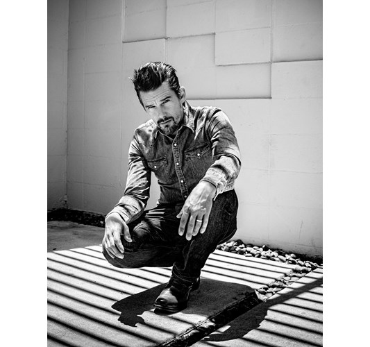 Rainer Hosch - Ethan Hawke, Los Angeles 2014 - 17 x 22 in / 43 x 55 cm, 30 x 40 in / 76 x 101cm - Archival Pigment Print ?Edition of 5 + 2 AP Unframed