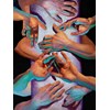 German Tellez - "The Stuff Dreams are Made of" 2025 - Oil on linen - 102 x 76 cm, 40 x 30 in