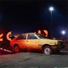 Works by - Sebas Velasco “Now I'm There” 2025 - Oil on Canvas, - 162 x 162 cm, 64 x 64 in