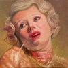Barnaby Whitfield - “Little Deaths All The Same I” 2025 - Oil on canvas - 20 x 20 cm, 8 x 8 in