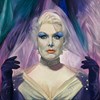 Barnaby Whitfield - "I’m not scared of you anymore" 2025, - Oil on canvas, - 51 x 51 cm, 20 x 20 in