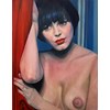Barnaby Whitfield - "Look at me [Jake] It’s all for you" 2025, - Oil on canvas, - 28 x 36 cm, 11 x 14 in
