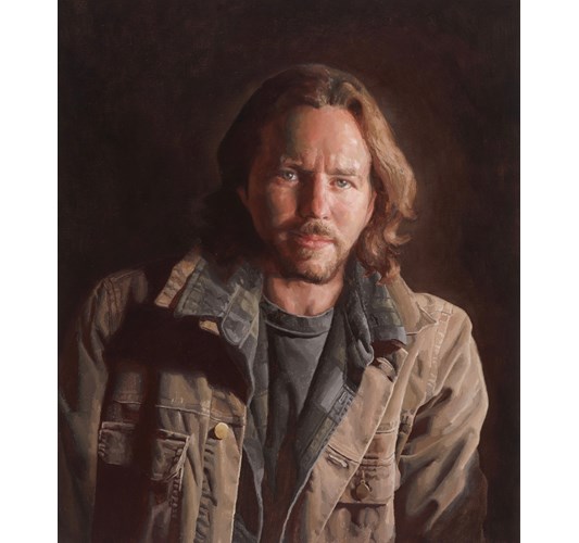 Anne Herrero - “Eddie” 2026 - Oil on linen, - 51 x 43 cm, 20 x 17 in