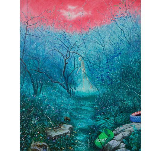 John Jacobsmeyer - "November" 2026, - oil on panel, - 76 x 61 cm, 30 x 24 in