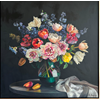 Works by - Katharina Husslein “Grow Old Along With Me, The Best Is Yet To Be” 2024 - Oil on canvas, - 100 x 100, 39 x 39 in