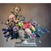 Works by - Katharina Husslein “I Would Rather Spend one Lifetime With You, Than Face All The Ages Of This World Alone” 2024 - Oil on canvas, - 120 x 140 cm, 47 x 55 in