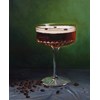 Works by - Julia Hochbaum ”Espresso Martini” 2025, - Oil on Wood, - 30 x 24 cm, 12 x 9 in