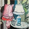 Emilia Nurmivaara - ”Suspension” 2026 - Oil on canvas, - 20 x 20 cm, 8 x 8 in