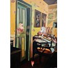 Emilia Nurmivaara - ”Threshold” 2026, - Oil on canvas, - 88 x 62 cm, 35 × 24 in
