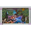 Lorenzo Tonda - "The Funeral of Pinocchio" 2026, - acrylic on linen, - 119 x 200 cm, 47 x 79 in