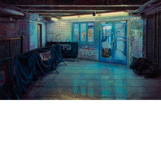 Taylor Schultek - "Rising Tide" 2026, - oil on linen, - 76 x 122 cm, 30 x 48 in