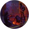Taylor Schultek - "Subterraneans" 2026, - oil on birch panel, 91 cm i diameter - 91 cm i diameter, 36 in in diameter