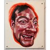Tom Sanford - "Andrew" 2019 - Acrylic on paper mounted on aluminum panel - 61 x 51 cm, 24 x 20 in