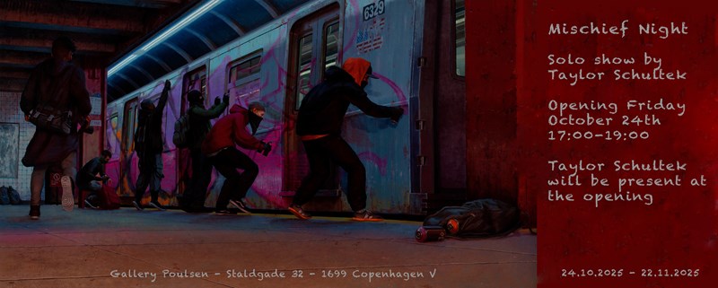 Mischief Night - Solo Show by Taylor Schultek