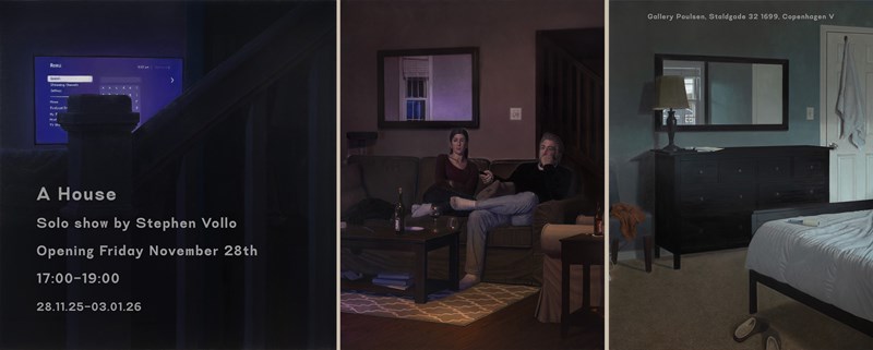 A House - Solo Show by Stephen Vollo